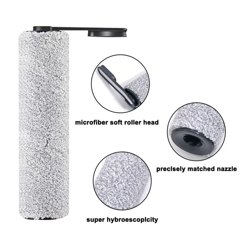 Tineco-Rodillo de cepillo y filtro HEPA para aspiradora inalámbrica, piezas de repuesto para aspiradora en seco y húmedo, Tineco Floor ONE S5