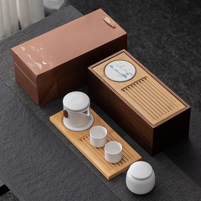 Corporate Real Estate Bank Business Opening Event Mid-Autumn Festival Gift Box with Logo Customization for Customers