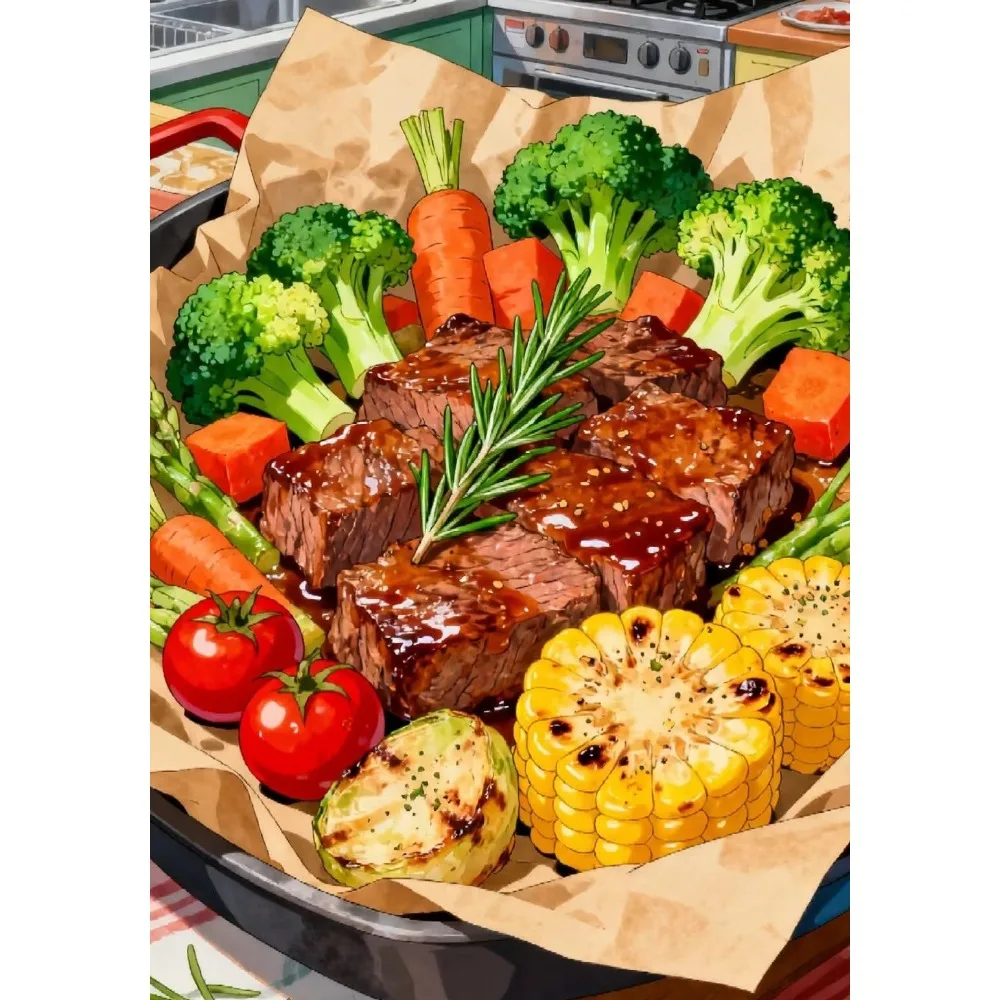 500/1000/1200/2000PCS Puzzle Delicious Foods Jigsaw Puzzles Leisure and Relaxation DIY Modern Home Decor Educational Gift