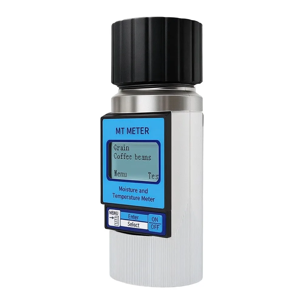 Portable For Moisture Analyzer For 43 Grains Paddy Rice Corn Humidity Detector Meter With LCD Display Automatic Calculation Tool