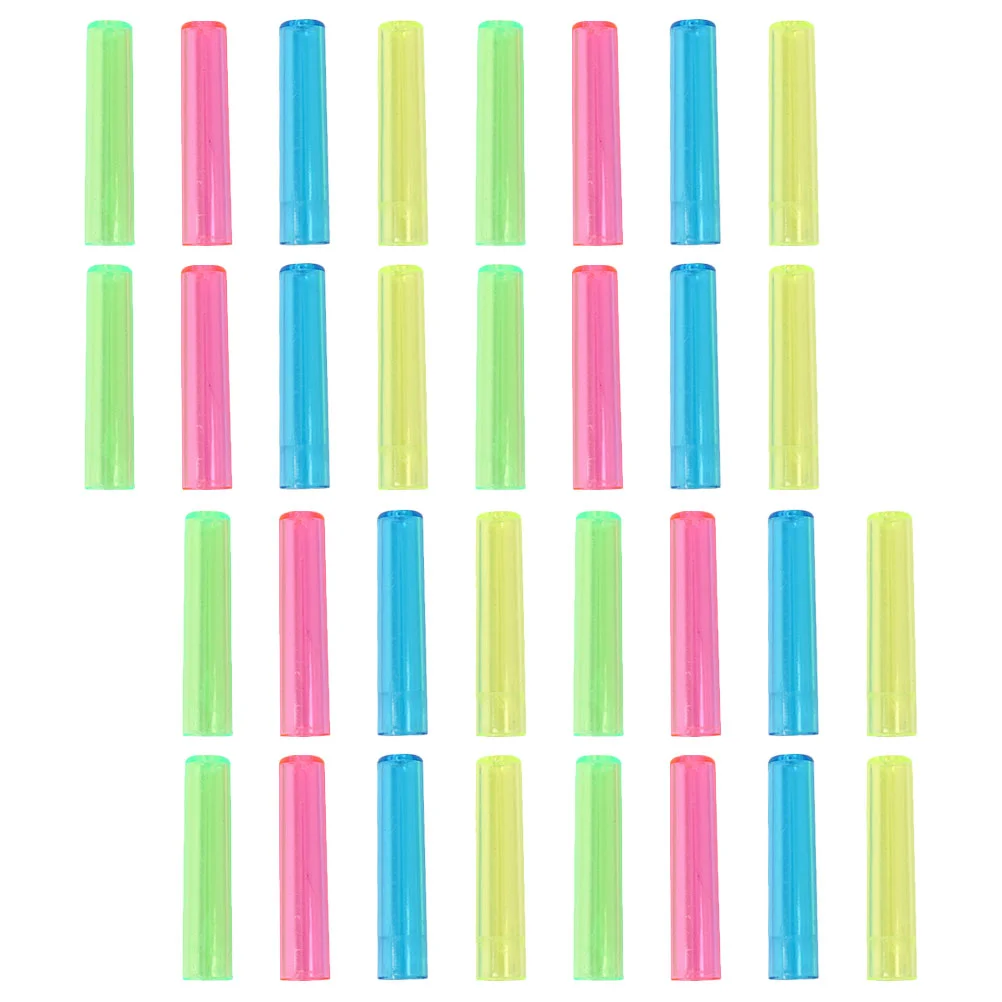 50 Pcs Pencil Case Odorless Caps Cover Cute for Student Plastic Tip Protector Portable