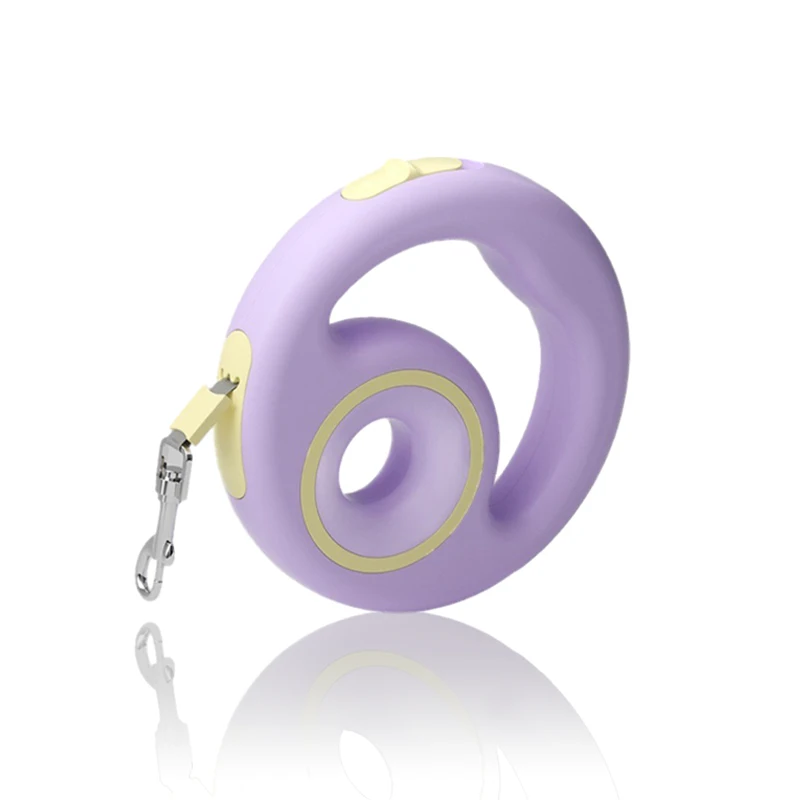 

Автоматический выдвижной поводок для собак 2,5 м, прочная тканая веревка с защитой от вытягивания, эргономичная ручка, пряжка с замком из сплава для маленьких домашних животных, средних домашних животных