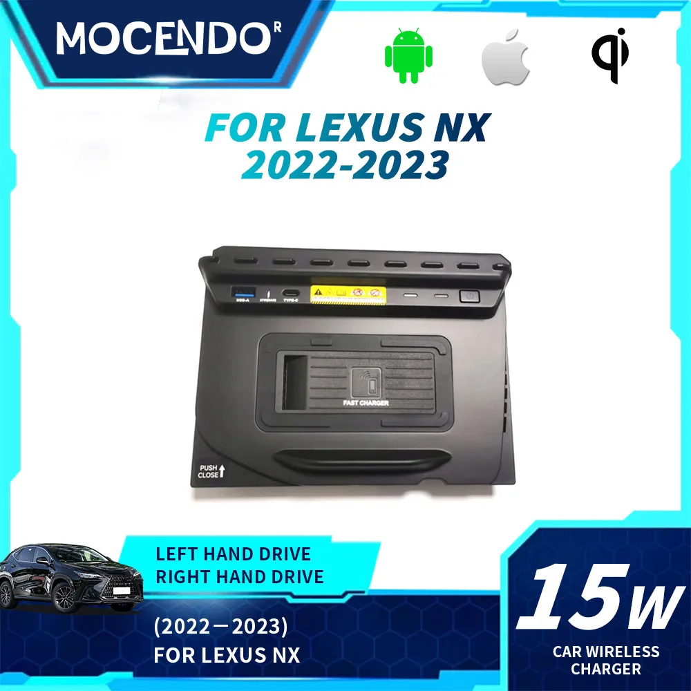 For Lexus NX NX200 NX300 NX350 2022 2023 Fast Car Charger Accessory Auto Accessories Compatible with Lexus NX Models