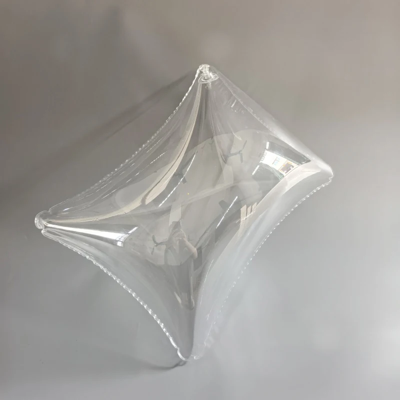 Transparent Inflatable Bag Holder, Sports Backpack Filler Air Bladder, DIY Cushion & Travel Pillow