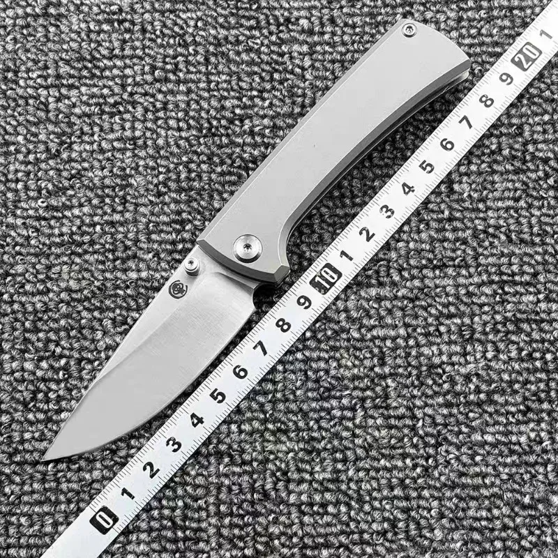 Chaves Knives RCK9 Ceramic Bearings Titanium Mark M390 Survival Tool Camping Hunt Outdoor Tactical Knife EDC Folding Knife