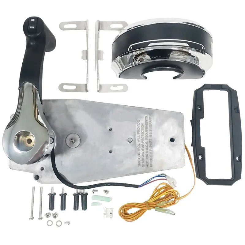 Single Outboard Top Mount Remote Control kit Console Box 8M0059686 For MERCURY PT 2-Stroke