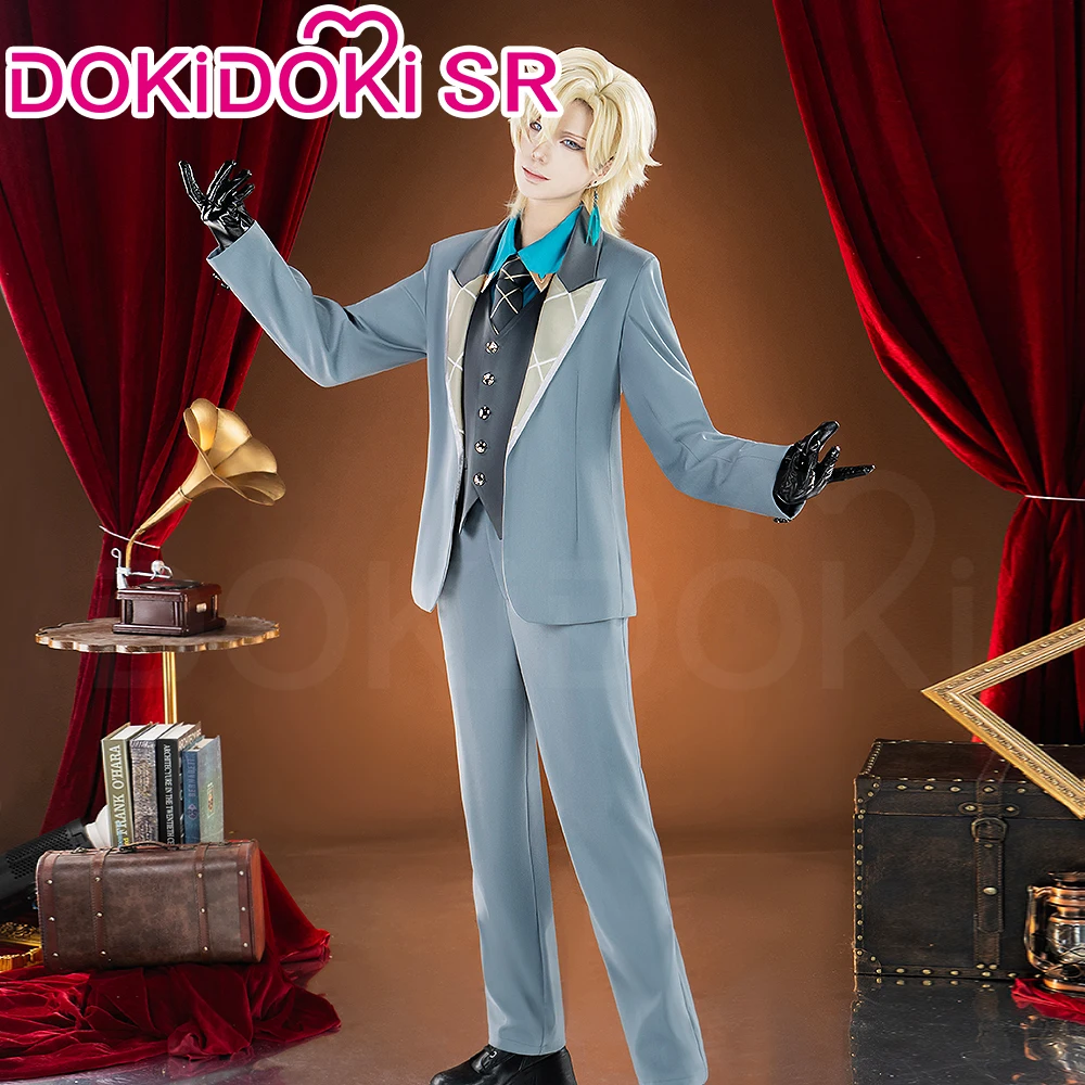 Aventurine Cosplay Costume Game Honkai:Star Rail Cosplay【S-3XL】DokiDoki-SR Men Daily Costume Suit Aventurine Light Cone