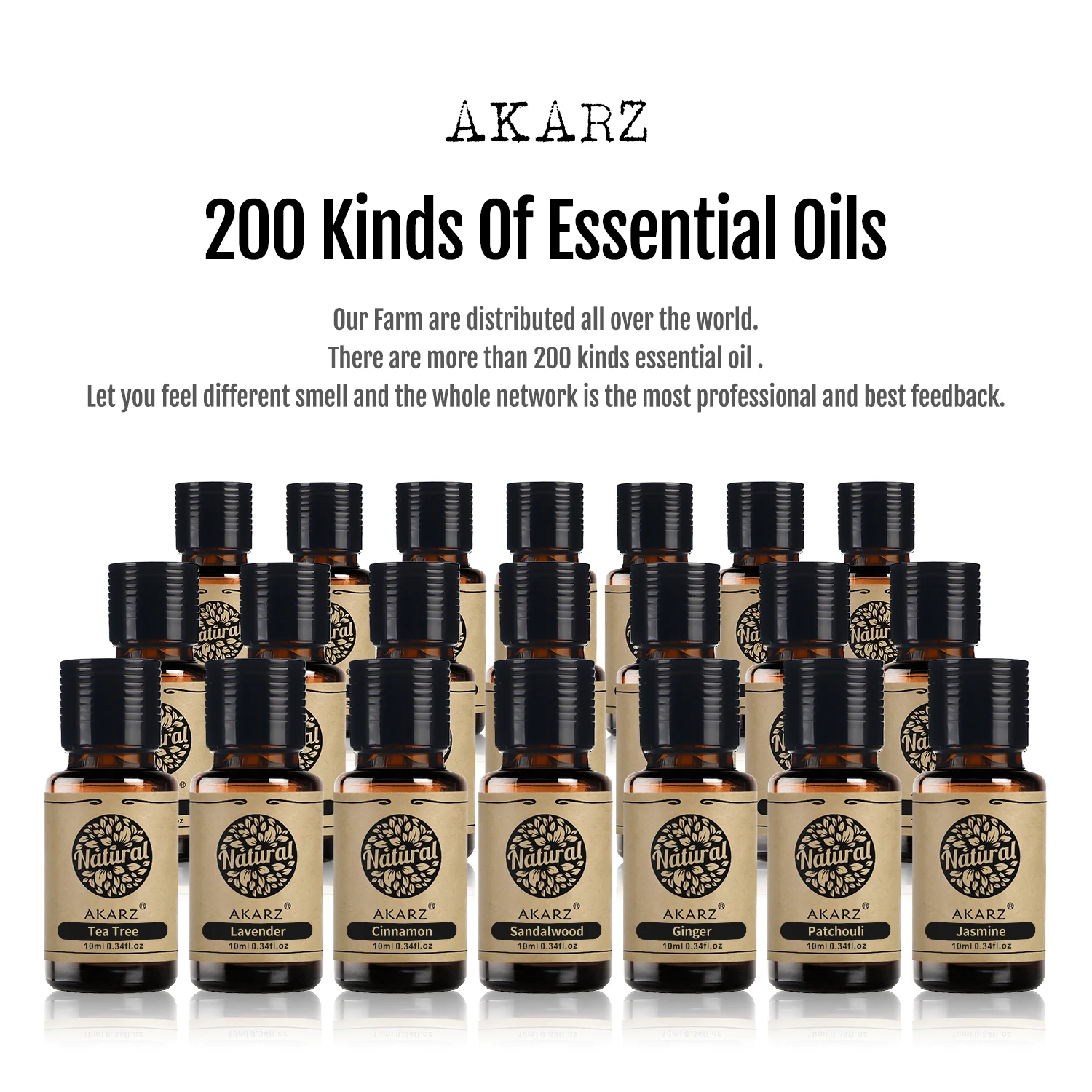 AKARZ Niaouli Oil Natural Antibacterial Agent Oil Control Balance Improve Oily Skin Niaouli Essential Oil