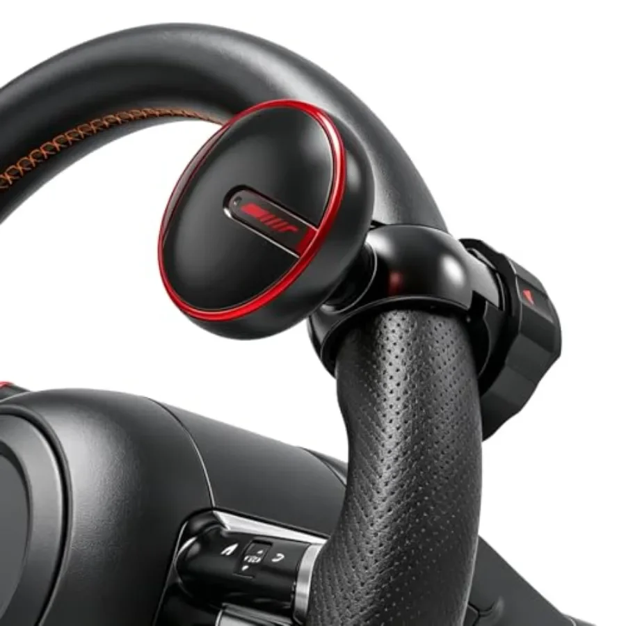 

Tool Free Steering Wheel Knob Spinner with Metal Ball Bearing, Quick Install Suicide Knob for Steering Wheel, Steering Wheel Sp