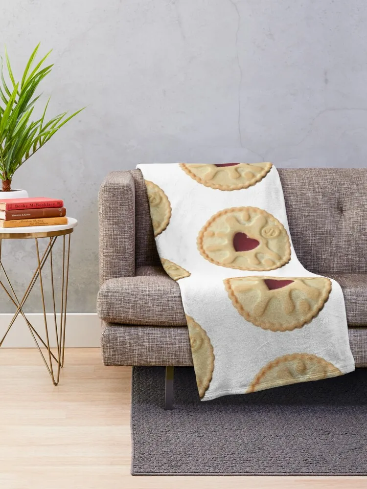 Jammie Dodger Throw Blanket Vintage Blanket Warm Blanket Thin Blankets