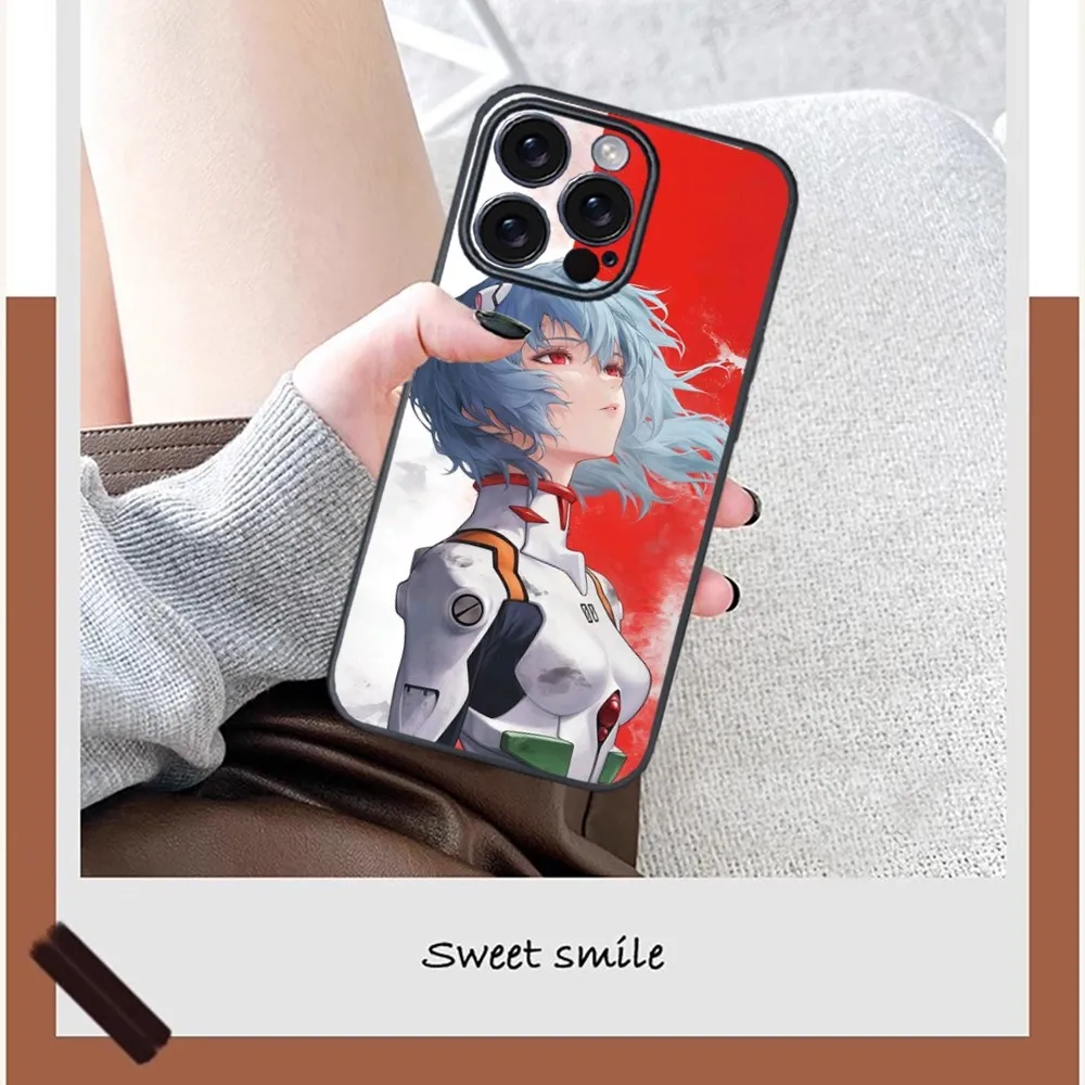 Neon Genesis E-Evangelion Asuka Phone Case For iPhone 16 15 14 13 12 11 PRO MAX PLUS Mini TPU Soft to Skin-friendly case