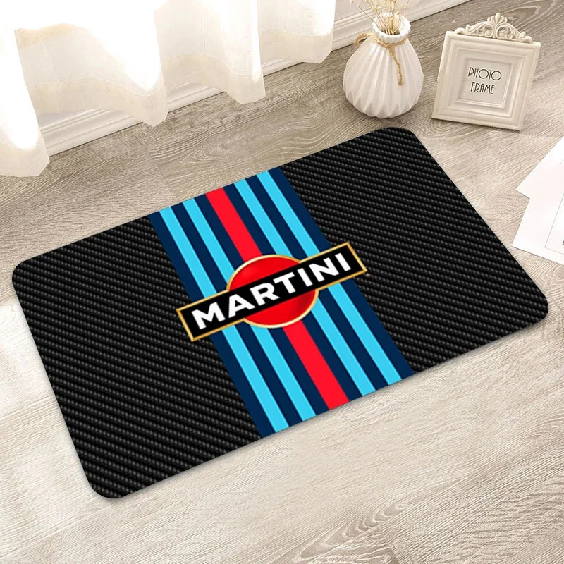 Entrance Doormat Martini Racing Bedroom Carpet Hallway Door Mat Welcome Home Mats Kitchen Absorbent Rug Non-slip Balcony Carpets