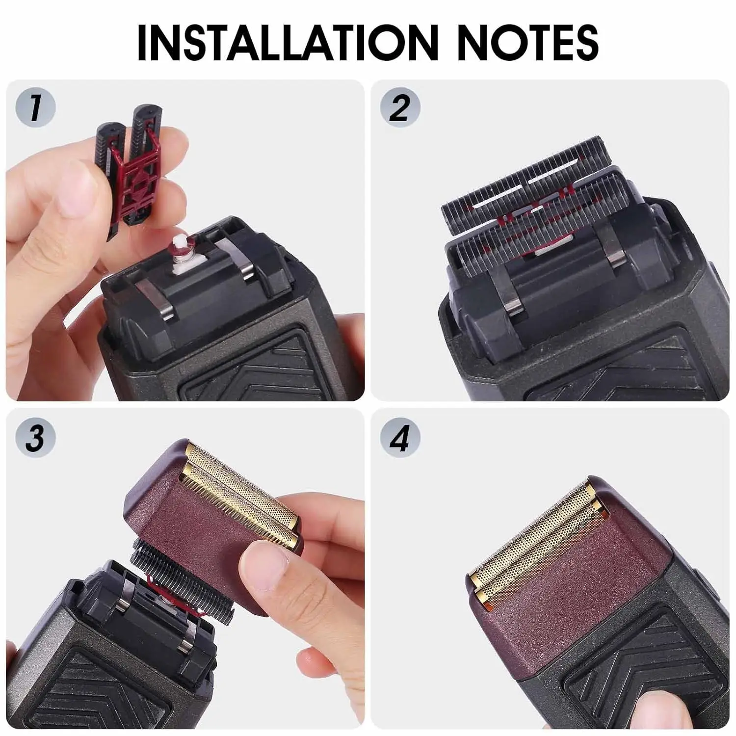 المهنية 5 نجوم سلسلة نهائي استبدال احباط و القاطع شفرة بار الجمعية صالح ل Wahl ماكينة حلاقة احباط 7031-100,7043-100