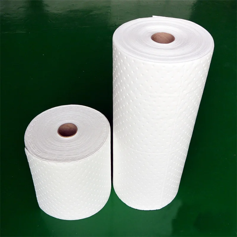 40 سنتيمتر * 50 م * 5 مللي متر تسرب النفط لفة ماصة فقط