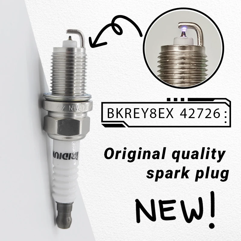 4/20pcs BKR7EIX-2667 Iridium Spark Plug For Polaris Porsche BMW Honda Volvo For BKREY7EX 23376 High Quality Ignition Plug