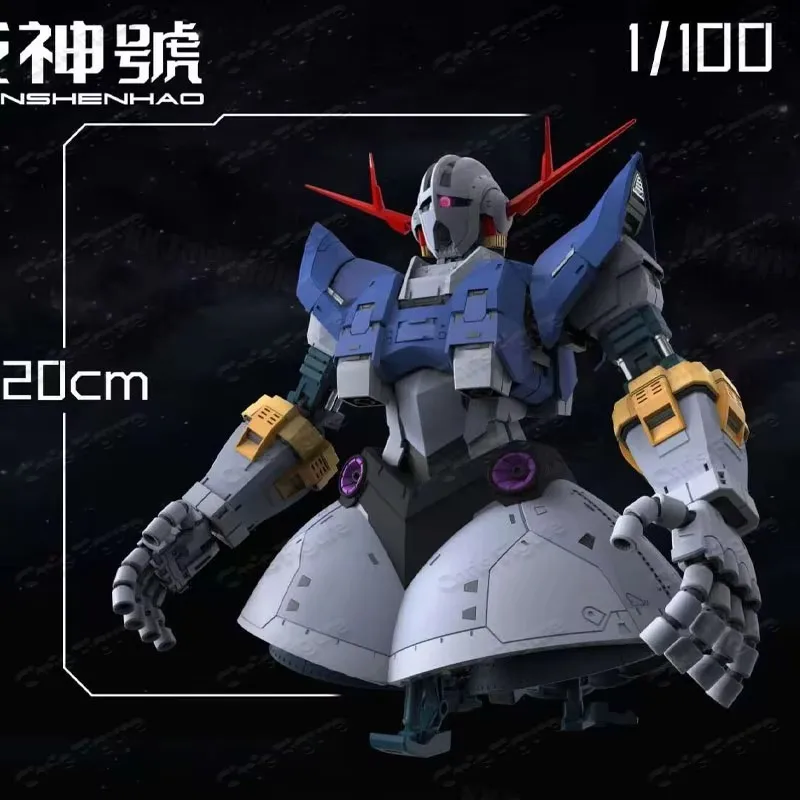 New ABAWAKONG 1/100 MG MSN-02 Zeong RG Enlarged Version Assembly
