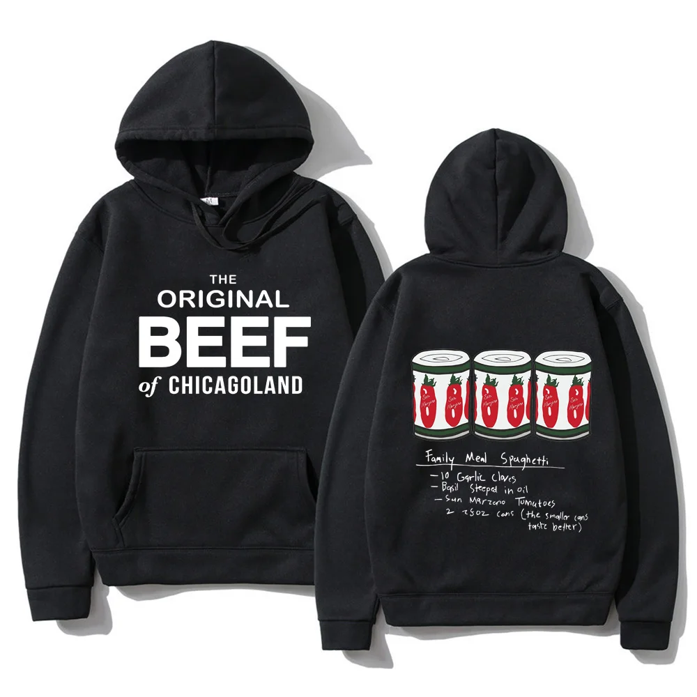 

The Bear TV Series Hoodies The Original Beef of Chicagoland Printing Streetwear Harajuku Men/Women Casual Graphic Pullovers Tops