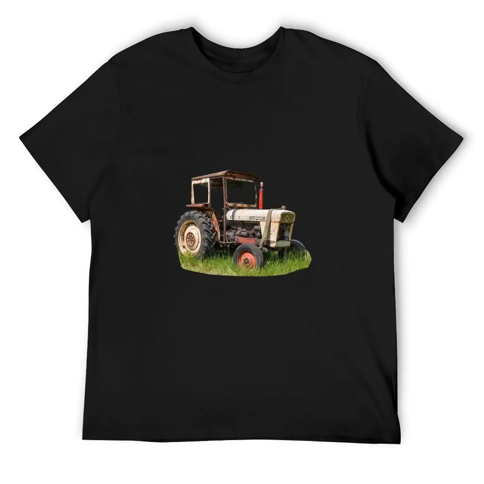 

Old tractor yes, but still has character T-Shirt summer clothes anime plus size men clothing