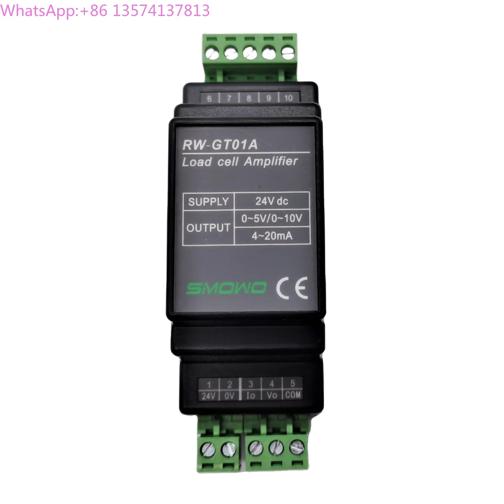 

RW-GT01A Guide rail type weighing transmitter 0-5V/ 4-20MA signal output