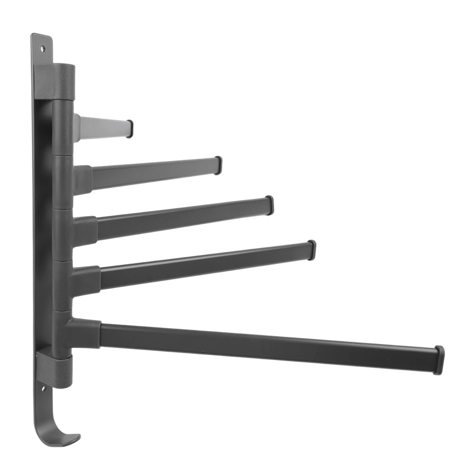 Stainless Steel Rotating Towel Rack for Space Saving Bathroom Storage Designed to Organize Multiple Towels Neatly