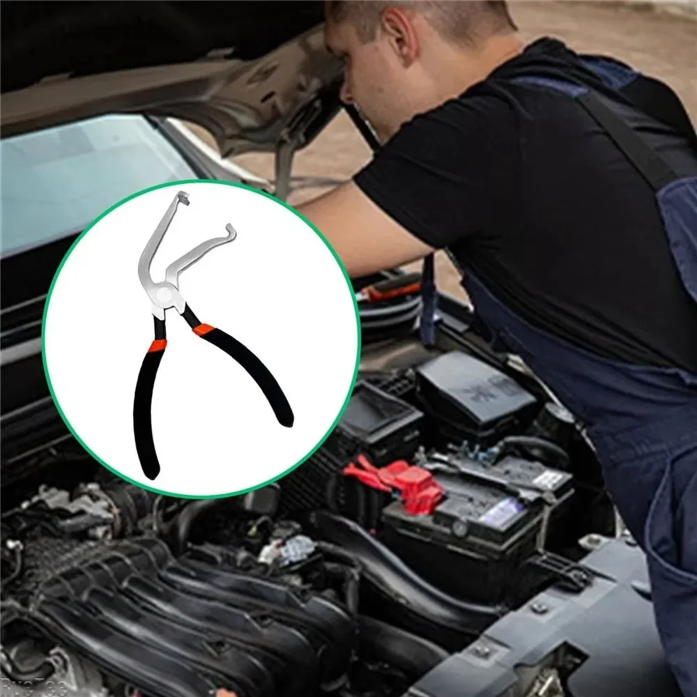 Upgrade Electrical 60 Degree Disconnect Pliers Automotive Electrical Plug Long Spark Plug Connector Disconnect Repair Tools