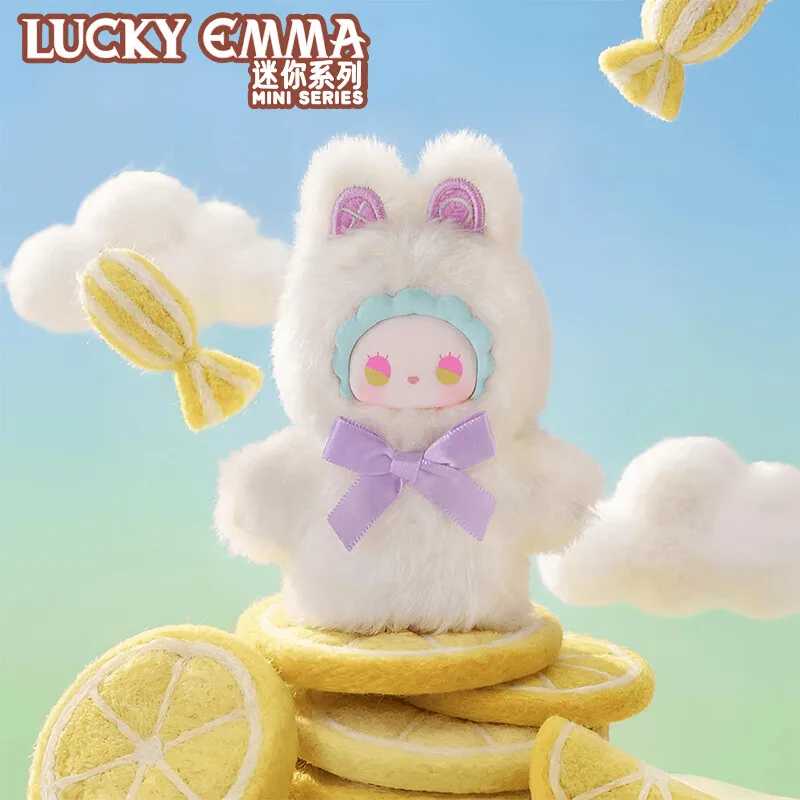 

LUCKY EMMA Mini Series Blind Box Anime Figure Bag Pendant Mystery Box Keychain Toys Surprise Gift Kawaii Doll Vinyl Trendy Toys