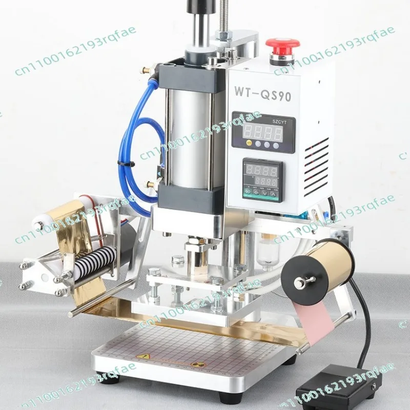 

Hot stamping machine brand machine Roll paper pneumatic hot stamping machine Fully automatic LOGO desktop hot stamping