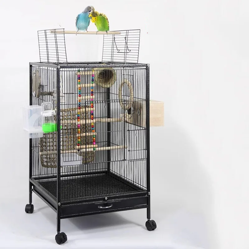 Vintage Outdoor Bird Cage Canary Travel Feeder Breeding Box Quail Bird Cage Pet Nest Large Gabbia Per Uccelli Bird Accessories