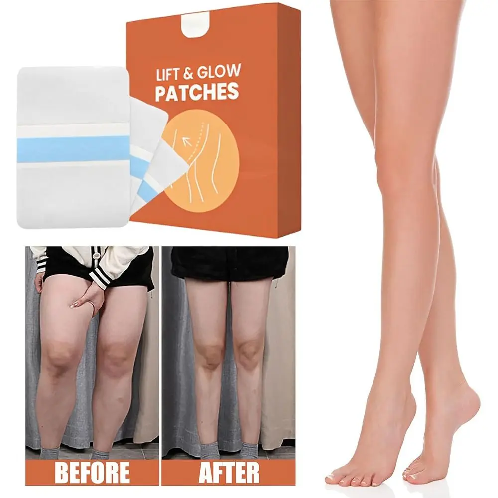 10PCS New Invisible Thigh Lift Tape Waterproof Sweat-Proof Lift and Glow Patches Body Tape for Women