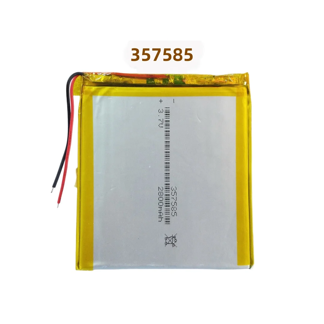 357585 Compatible with 407585, 2800mAh Lithium Battery for Learning Machine Tablet PC and Navigator