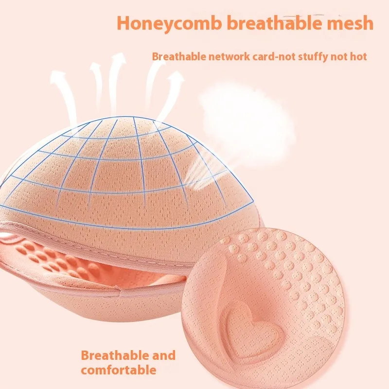 

Seamless Latex Trim Bra Pads Enlarged Plus Size Removable Insert Yoga Sports Top Built in Lining Replacement Pads for Activewear