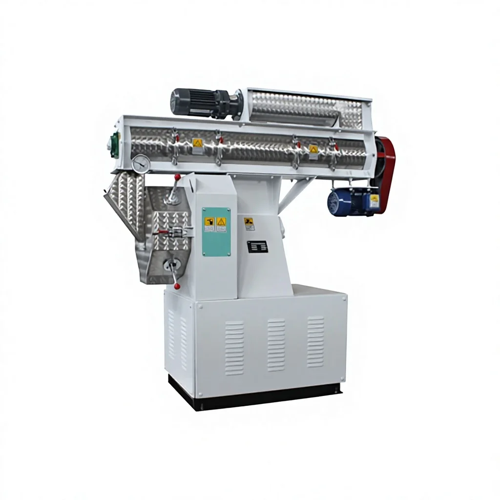 2 Ton/H Capacity Cattle Sheep Rabbits Chickens Ducks Geese 250-Type Grains Soybean Feed Pellet Machine