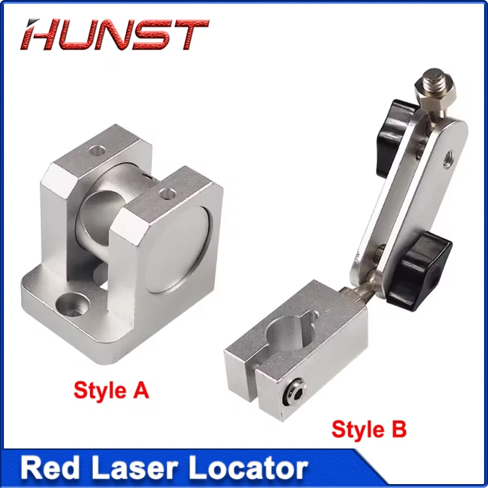 Hunst Laser Modul Red Laser Locator Teil Werkzeuge Durchmesser 12 mm Lichthalter für CO2 UV Fasermarkierungsmaschine