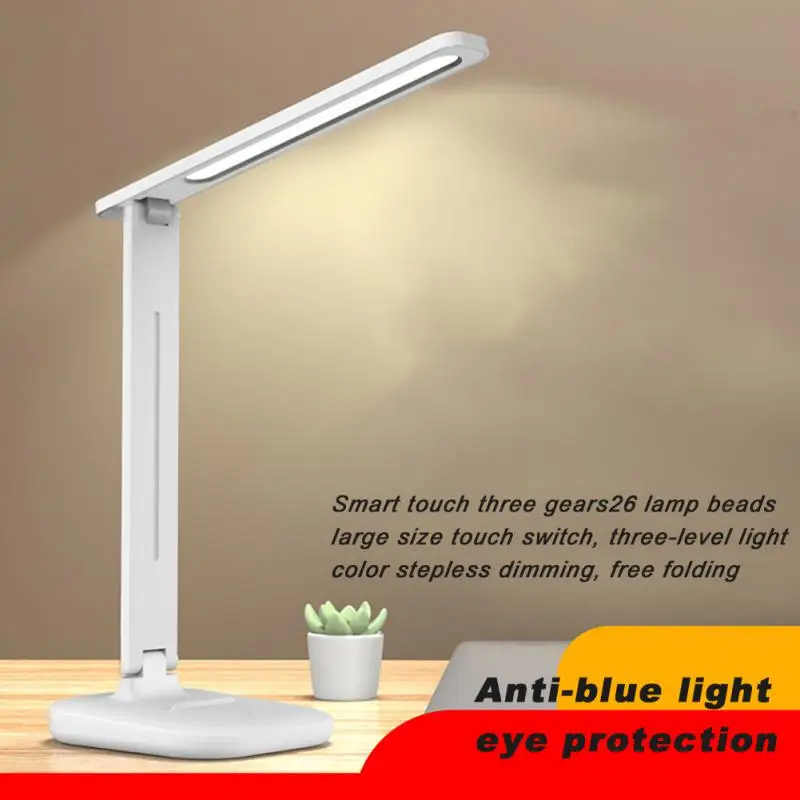 

Led Desk Lamp Dimmable Desk Light Reading Lamp 3 Lighting Modes, Eye Protection Desk Lamp Desk Accessories, Study Desk Lamp