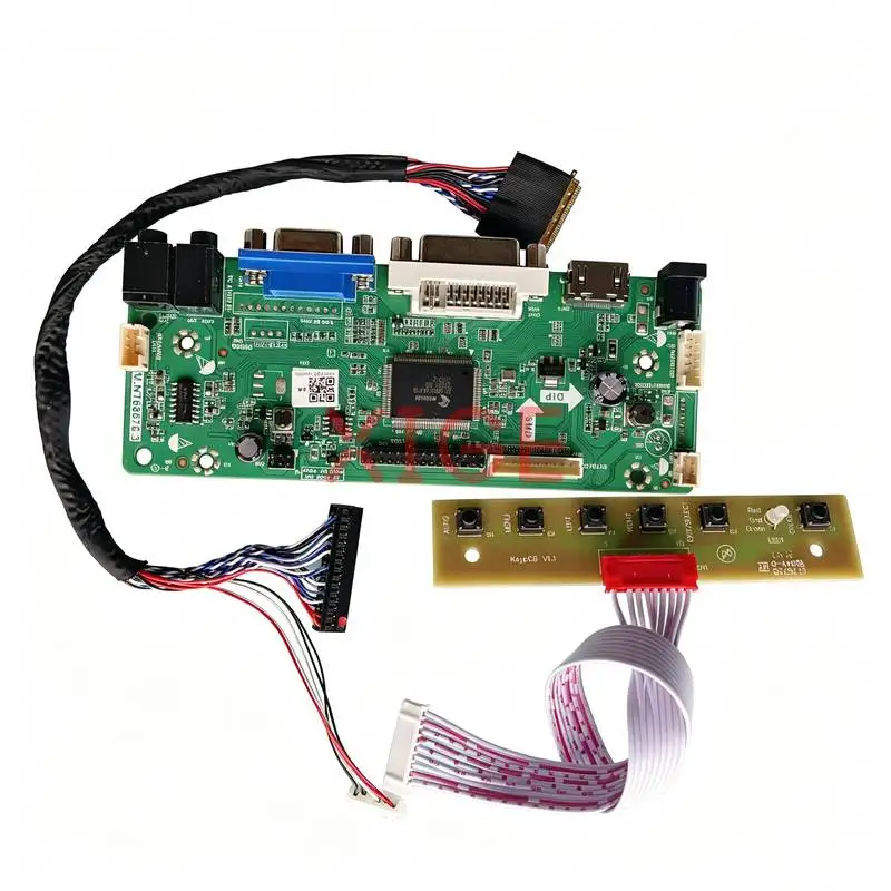 

Drive Board Fit LTN156AT26 LTN156AT24 LTN156AT23 LTN156AT27 LVDS 40-Pin VGA DVI HDMI 1366x768 Laptop Display Screen 1366*768 Kit