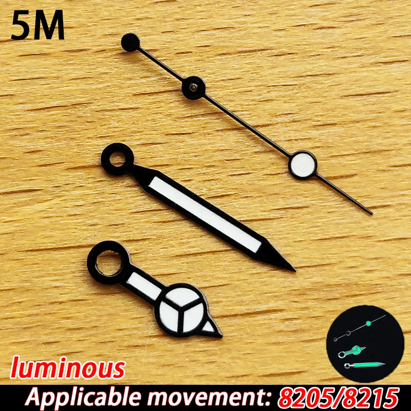 مشاهدة أجزاء مؤشر إبر noctilucent ل NH3/2836/2824/35/36 8205/8215 مؤشر ساعة يد تعمل بالحركة إصلاح استبدال أجزاء