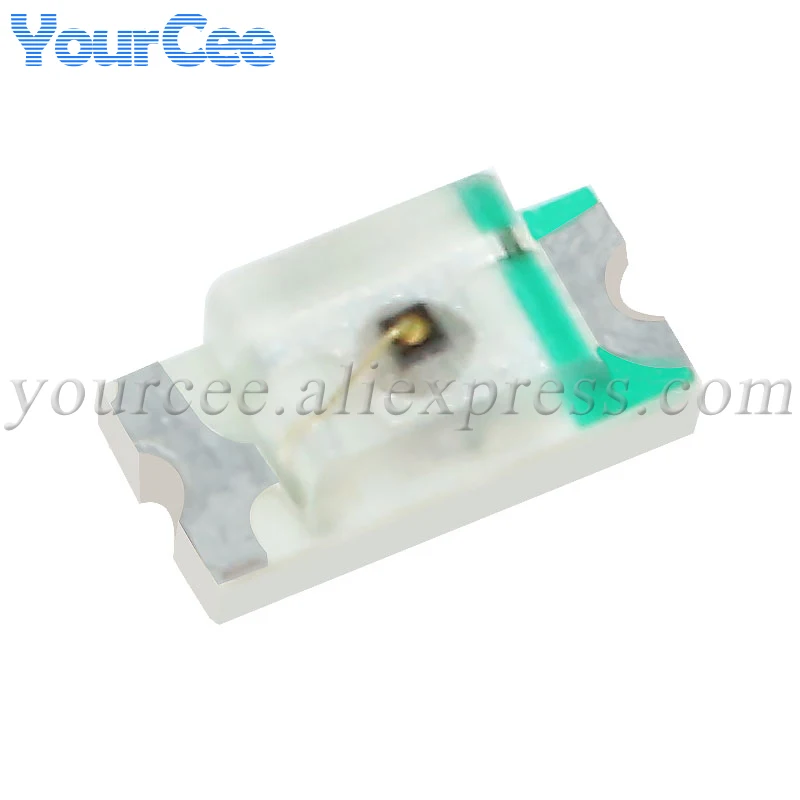 100pcs 0603 SMD LED Orange Red Yellow Green White Blue Purple Pink Light Emitting Diode Clear LED Light Diodes