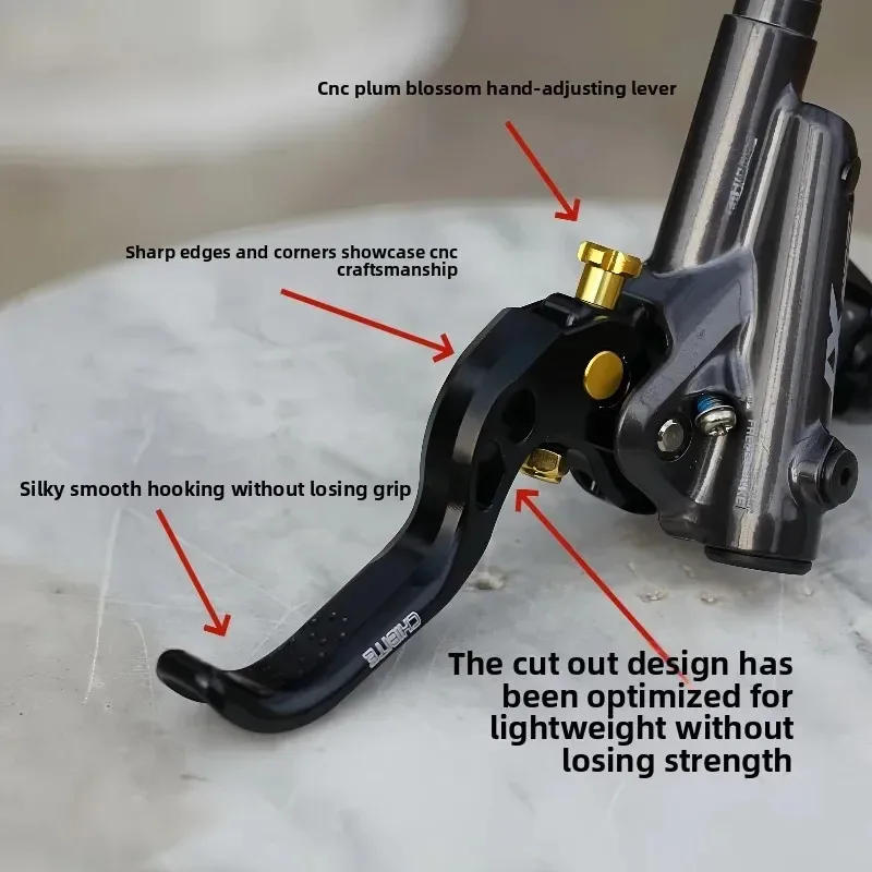 

Тормозной рычаг CHIBITE, совместимый с Shimano SLX6100 M8100, обновленный тормозной рычаг XT, ремонт дубовой ручки