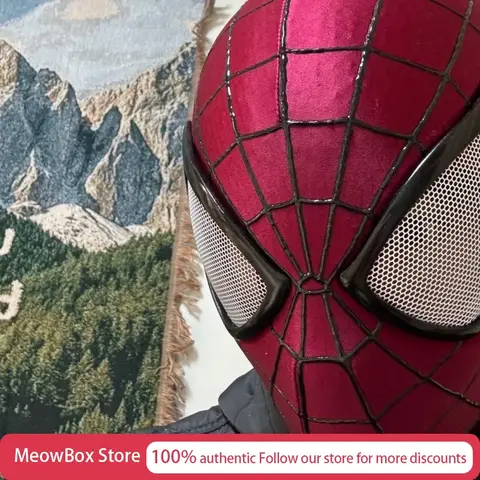 New Amazing Man 2 Handcrafted High-Quality Mask Spiderman Garfield's Version Of Peter Parker For Halloween Christmas Gift
