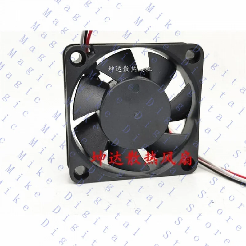 UU  1 PCS  Fan 3-wire cooling fan  2406VL-05W-B59 DC24V 0.09A 60*60*15MM