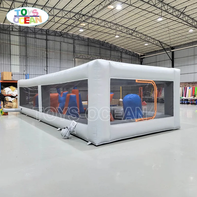 Inflatable Combat Zone Battle Obstacles for Adults and Kids Paintball Field Equipment