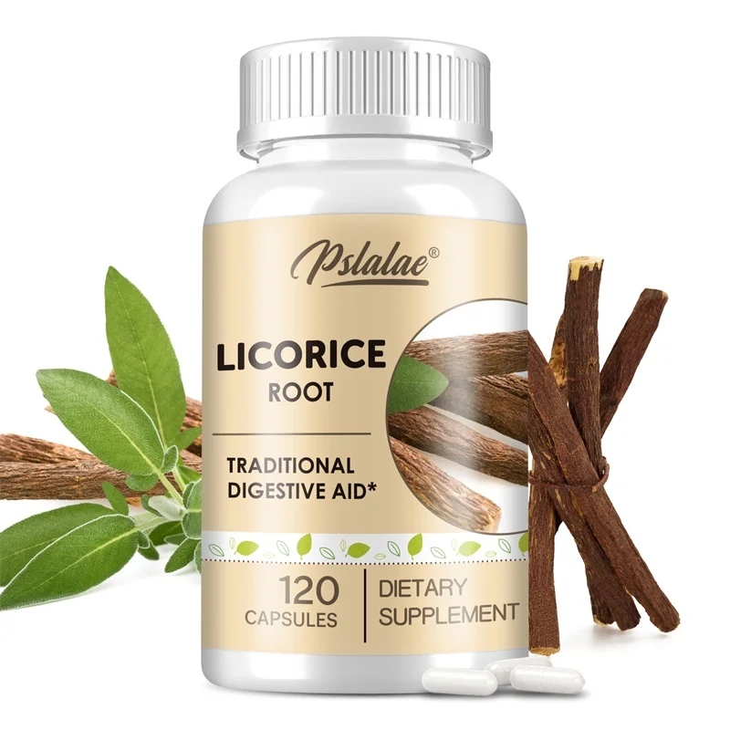 Licorice Root 900mg - Supports Digestive Health, Antioxidant - Non-GMO, Gluten-Free