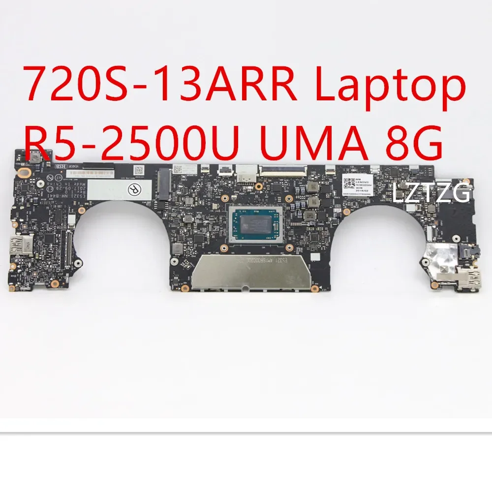 

Материнская плата для ноутбука Lenovo ideapad 720S-13ARR, материнская плата R5-2500U UMA 8G 5B20Q59464