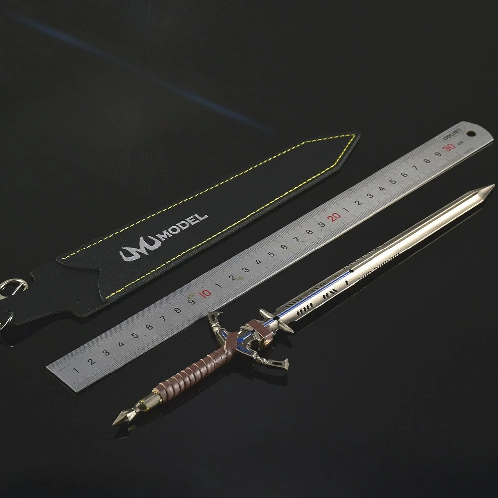 30 CM 아레나 브레이크아웃 중국 게임 주변기기 기사의 검 모델 수집품 책상 장식품 창의적인 생일 선물 소년 장난감