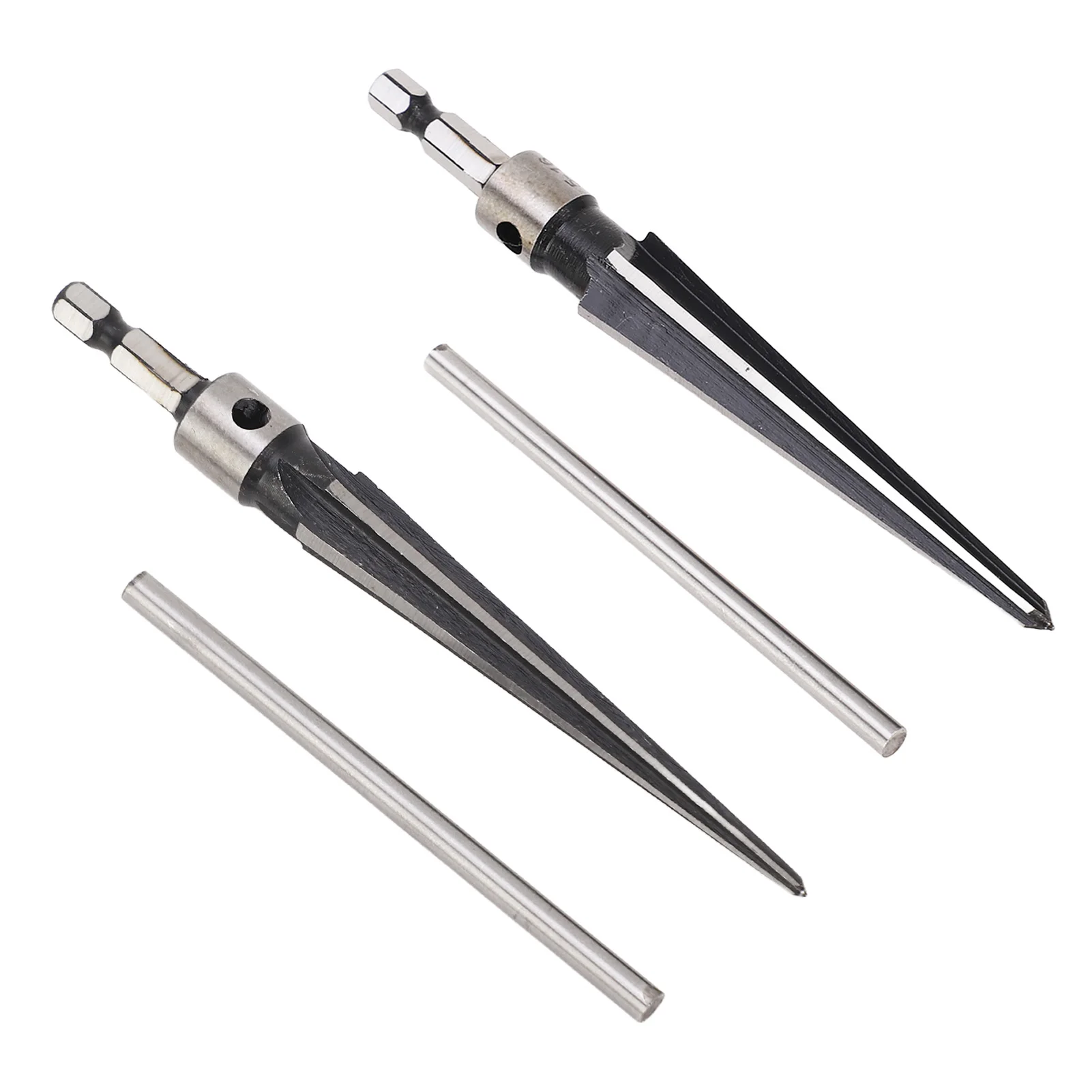 

Коническая развертка 5-16 мм, 3-13 мм, шестигранный хвостовик, Т-образная ручка, 6 канавок для дерева, пластика, инструмент для развертывания отверстий