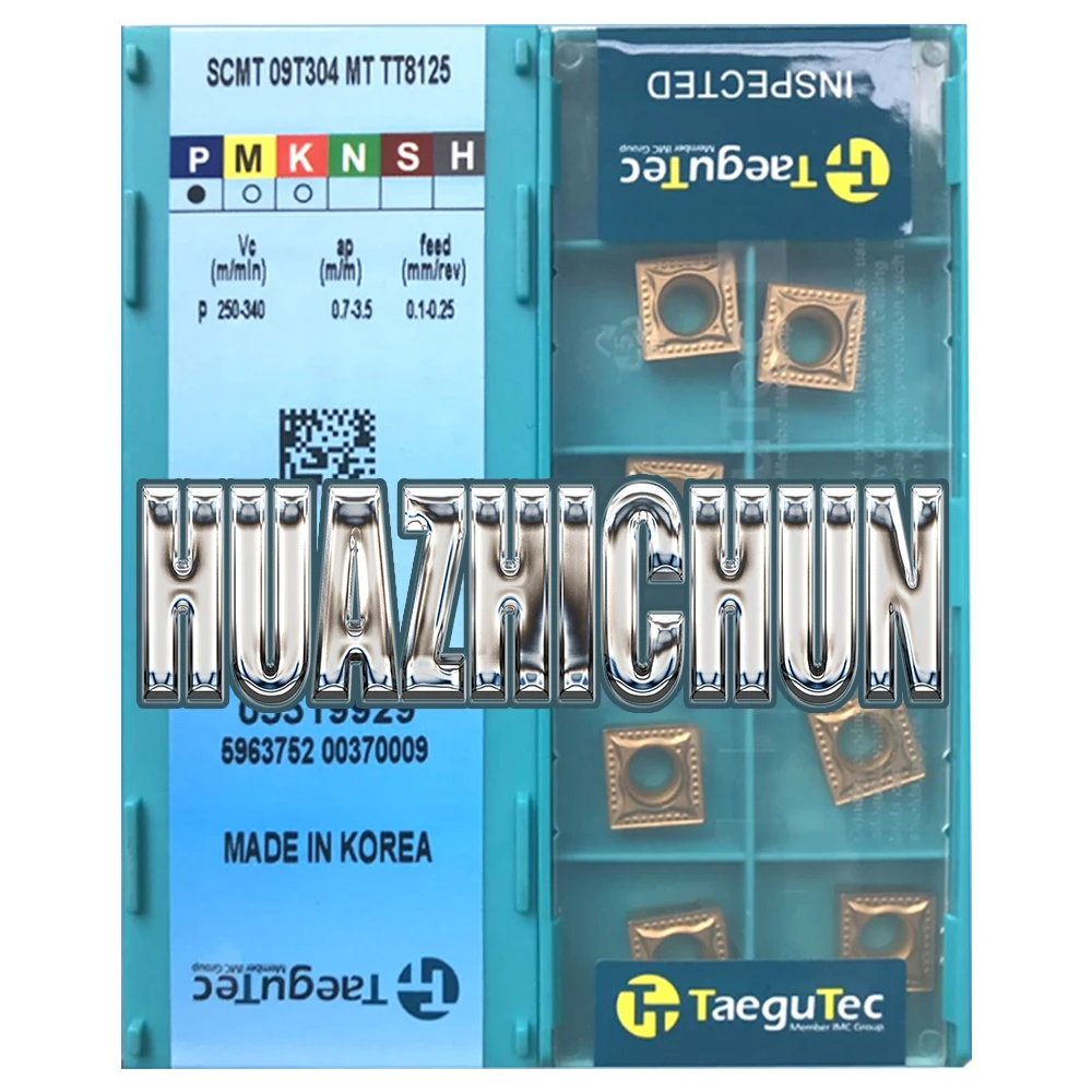 

HUAZHICHUN SCMT09T304-MT TT8125 Original carbide insert with the best quality