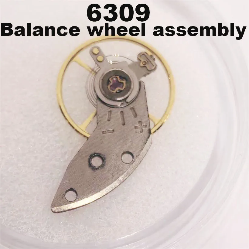 For 6309 Mechanical Movement Full Swing Balance Wheell Assembly 6319 Movement Original Disassembly Parts Watch Accessories