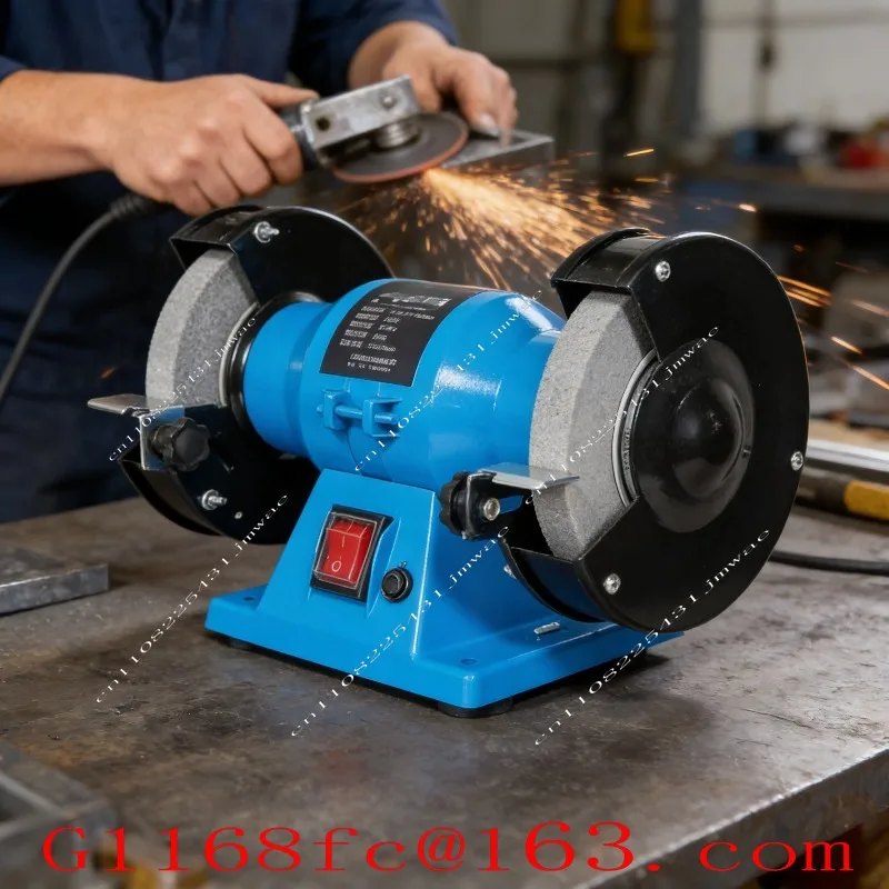 MD3212-1 Household 5-inch Small Bench Grinder Sharpening Polishing Machine Desktop Polishing Machine 220V/110V 170W 2956r/min