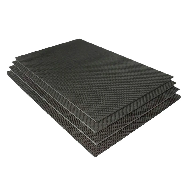 1PCS 400X500MM Matt Surface 3K Twill Plain Carbon Fiber Plate Panel Sheets High Composite Hardness Material Carbon Fiber Board