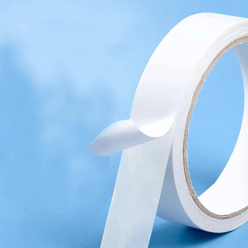 Double Sided Adhesive With High Viscosity And Thin Design, Strong Fixation For Students And Children. Hand Torn Office Stationer